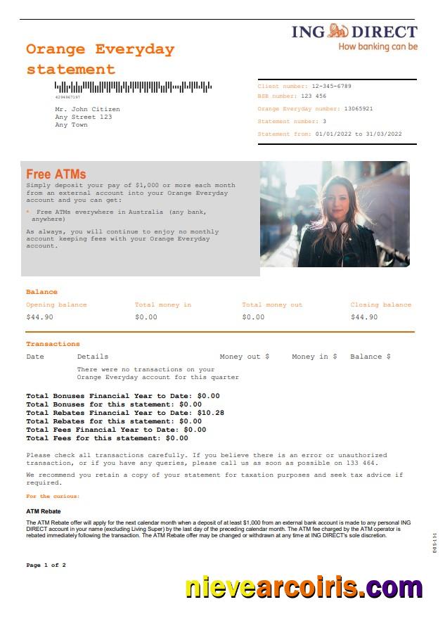 Australia ING Direct